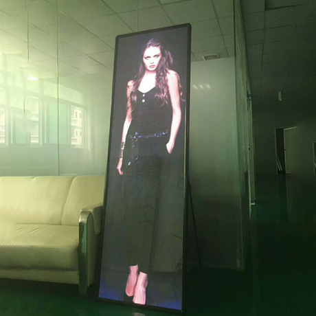 LED Video Standee Screen Display Portable Poster Sign