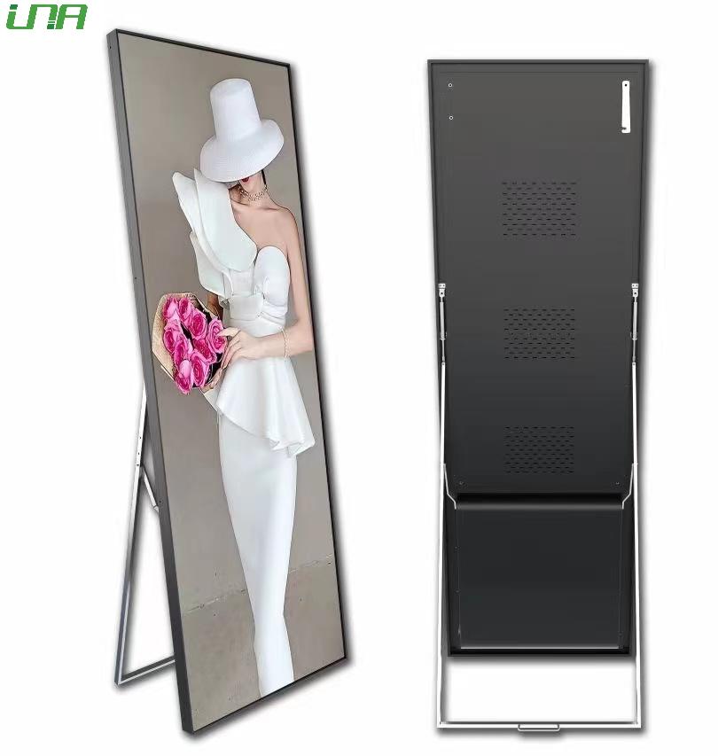 LED Video Standee Screen Display Portable Poster Sign