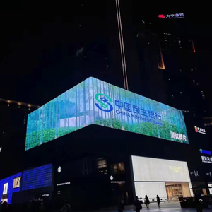 Outdoor Square Advertising 3D Video Screen Digital LED Billboard