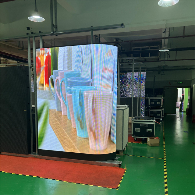 Flexible Soft Round LED Board Curved Video Wall
