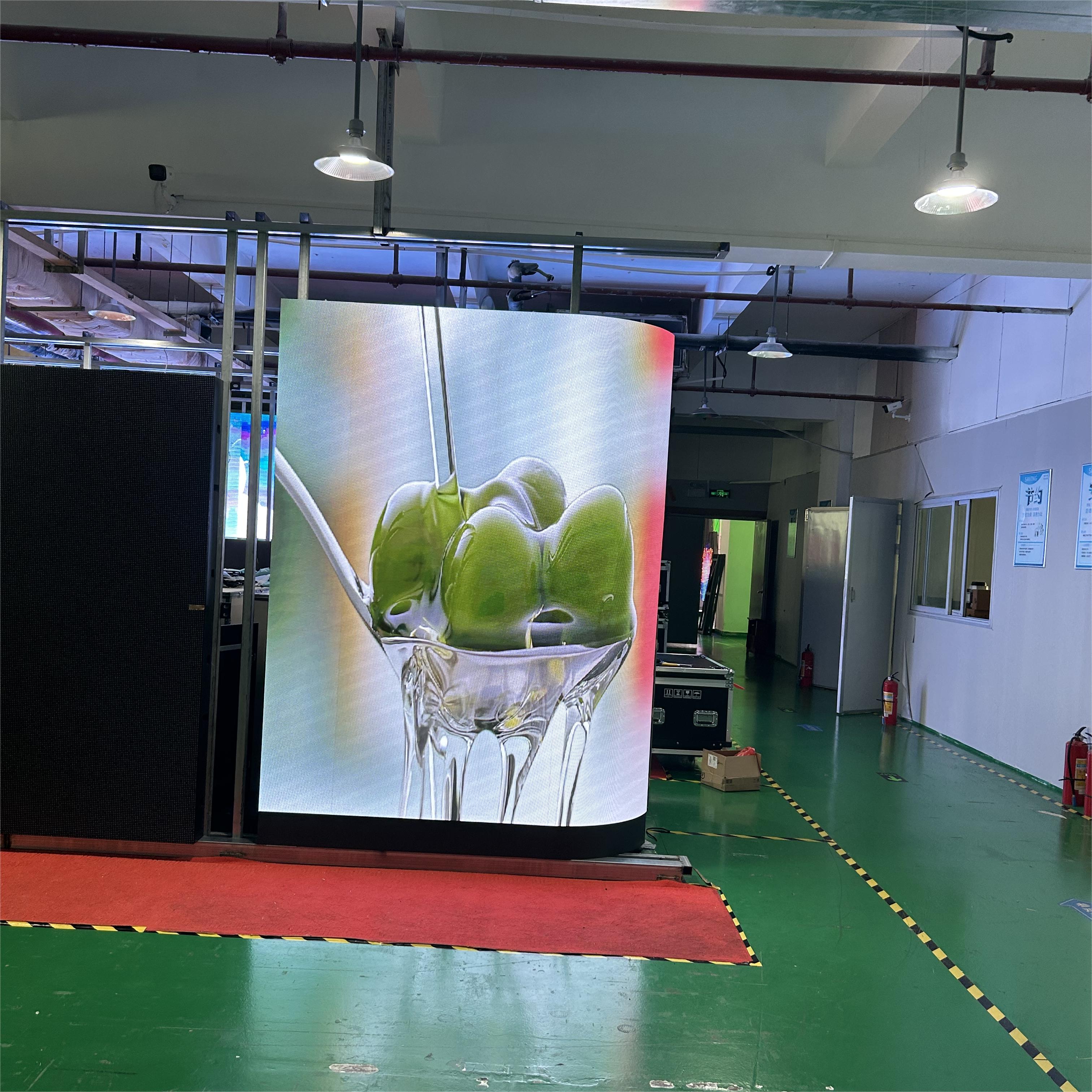 Flexible Soft Round LED Board Curved Video Wall