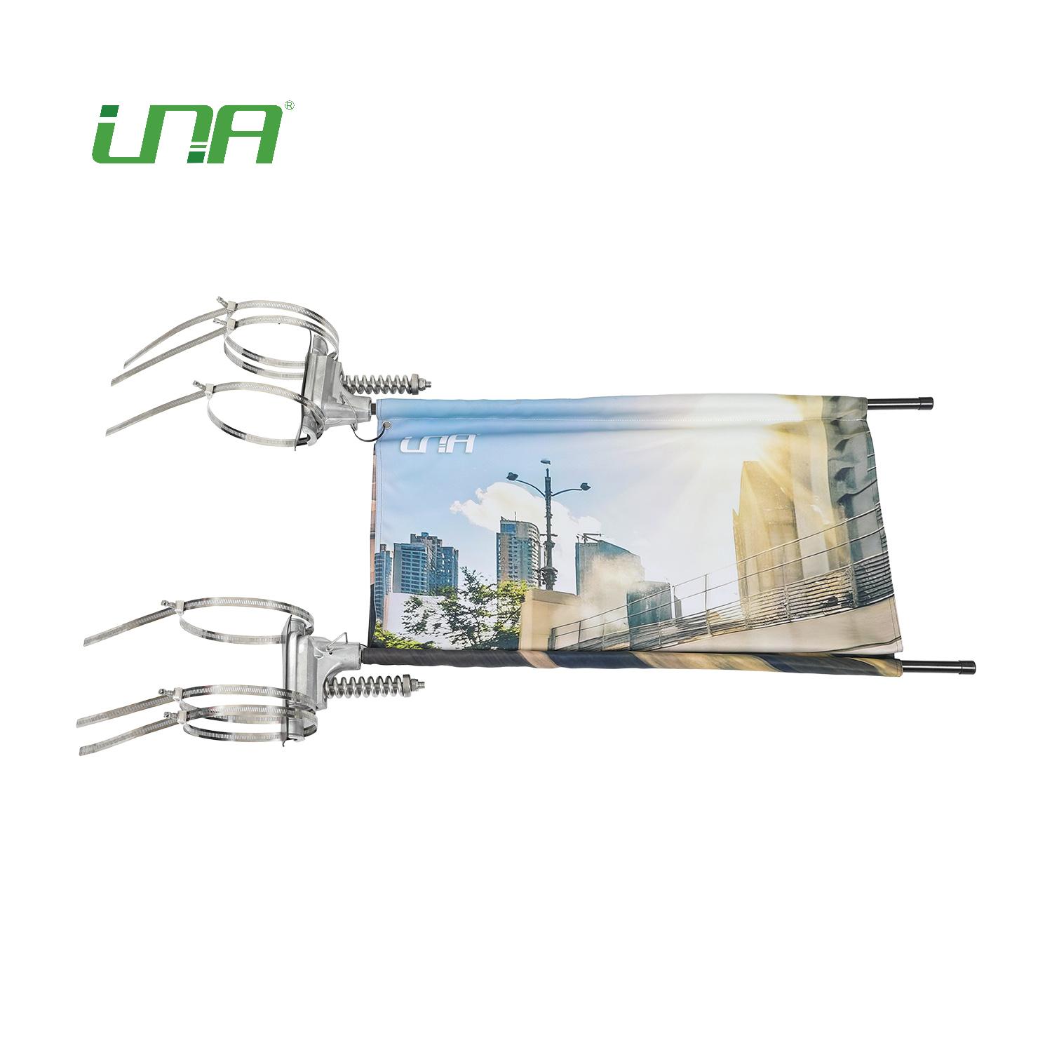 Street Lamp Pillar Two-sided Poster Mechanism Banner Brackets