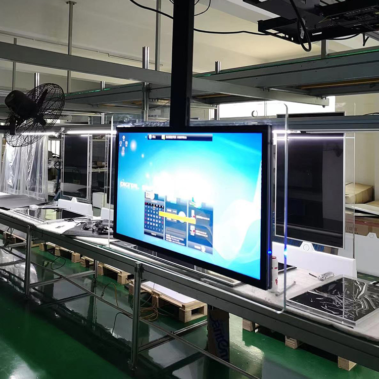 Horizontal Hanging Flat LCD Digital Panel Video Display Screen