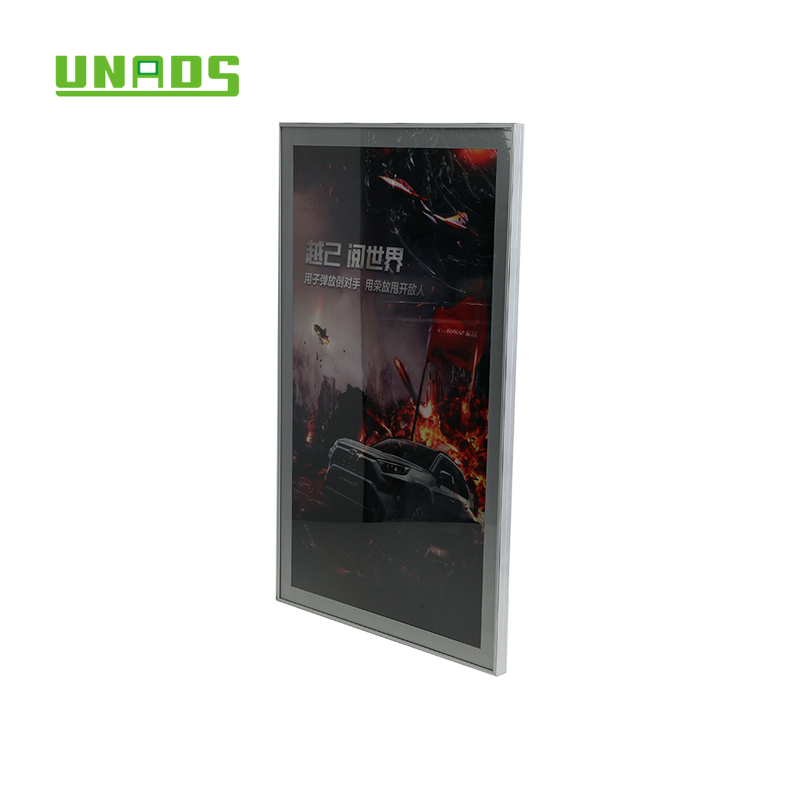 PVC back panel horizontal promotional Magnet LED lightbox