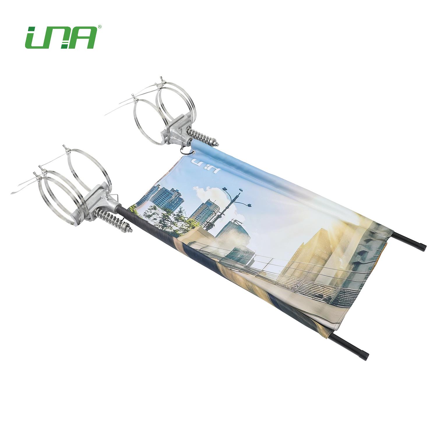 Street Light Post Rust-free Lamp Pole Poster Banner Rack