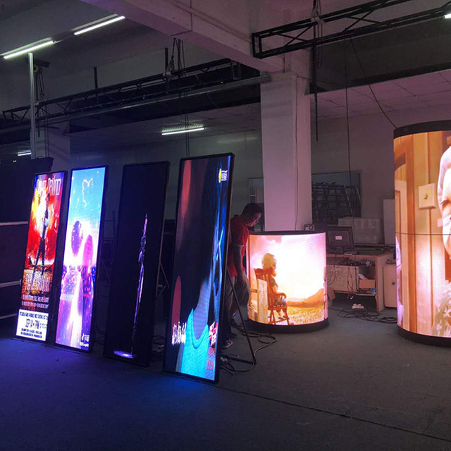 Indoor Advertising LED Video Screen Display Digital Poster