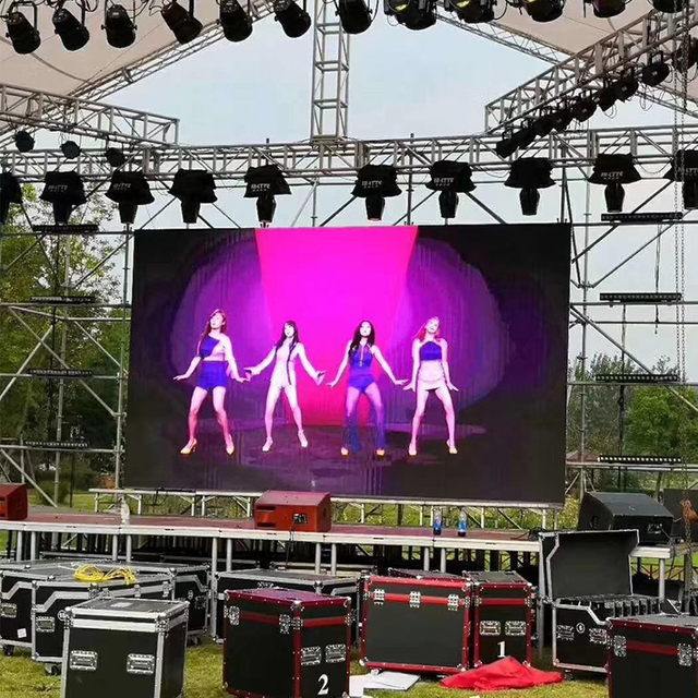 Outdoor P3.9 LED Digital Video Events Rental Screen