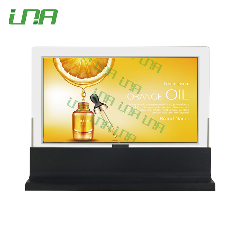 Indoor Advertising Double side Glass LCD Digital Signage