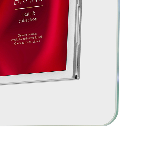 Bar Hanging Glass Video Panel Digital Screen Display