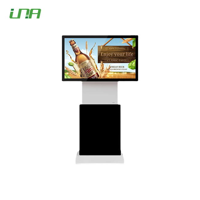43'' Rotating Commercial LED Panel Dual Screen Video Display