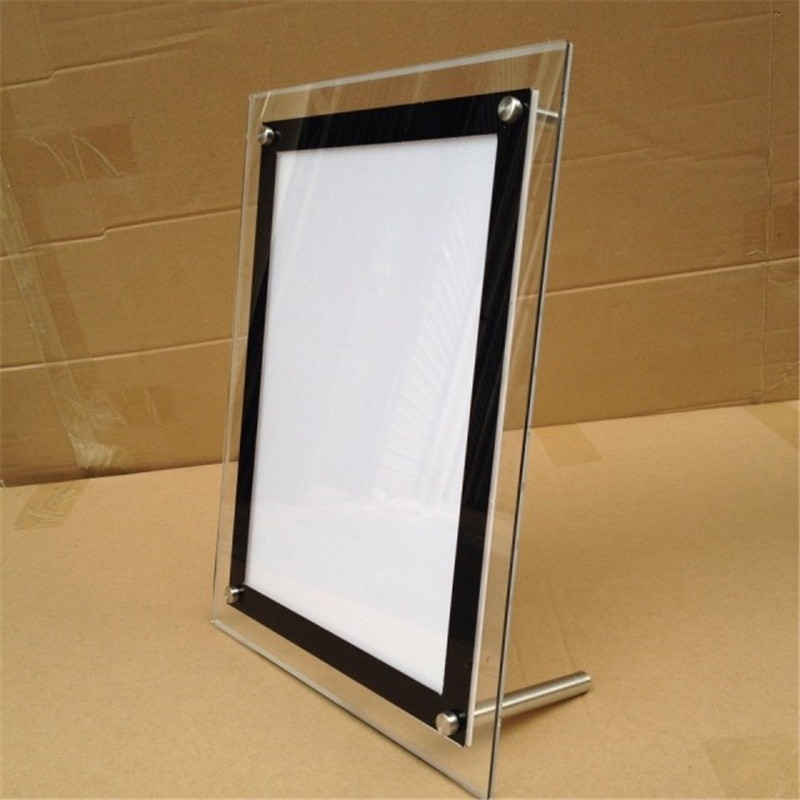 A0 Acrylic panel advertising Crystal LED light box