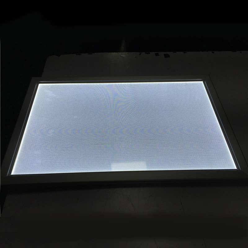 Acrylic panel Snap aluminium frame LED slim lightbox