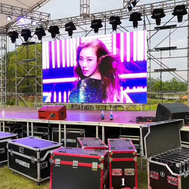 Outdoor P3.9 LED Digital Video Events Rental Screen