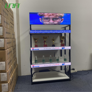 Indoor Horizontal LED Digital Panel Display Shelf Video Screen