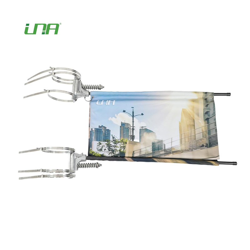 Street Light Post Rust-free Lamp Pole Poster Banner Rack