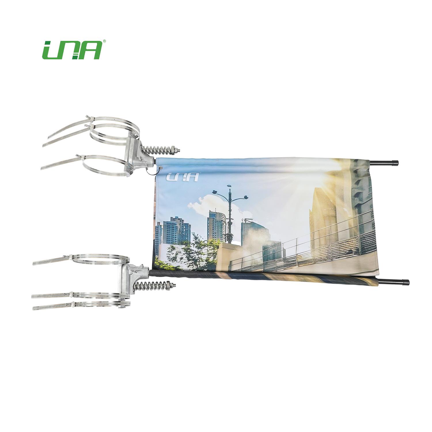 Street Light Post Rust-free Lamp Pole Poster Banner Rack