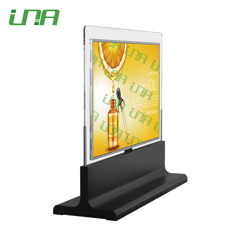 Indoor Advertising Double side Glass LCD Digital Signage