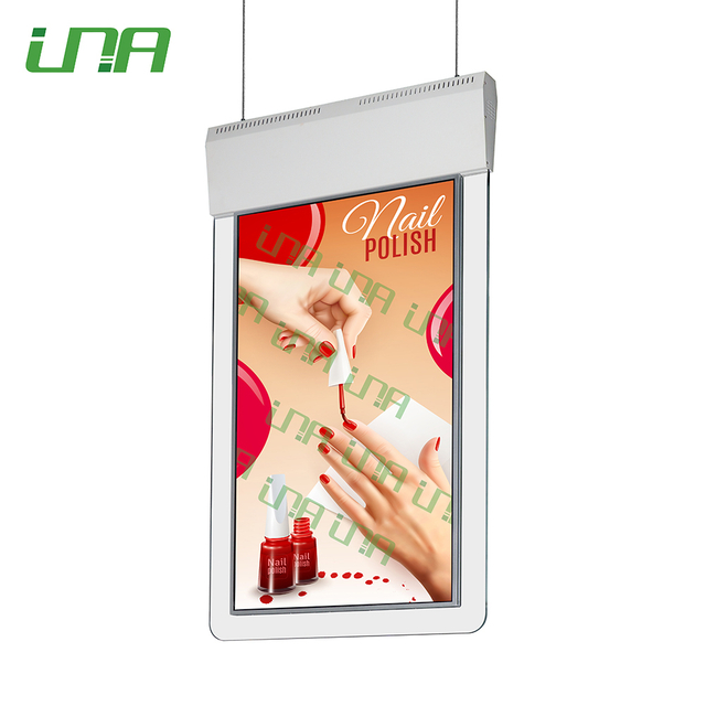 Indoor Hanging Information FHD LED Panel Signage Display