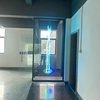 Hanging Transparent Flim Display Holographic 3D LED Poster Screen
