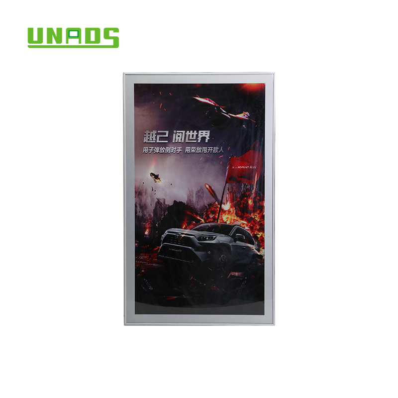 PVC back panel horizontal promotional Magnet LED lightbox