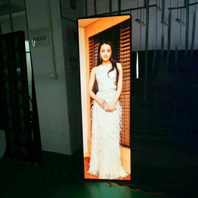 LED Video Standee Screen Display Portable Poster Sign