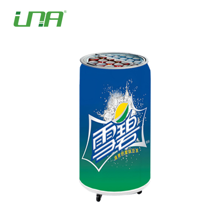 Cola Can Shape P1.86 GOB LED Video Display Screen Panel With Fridge