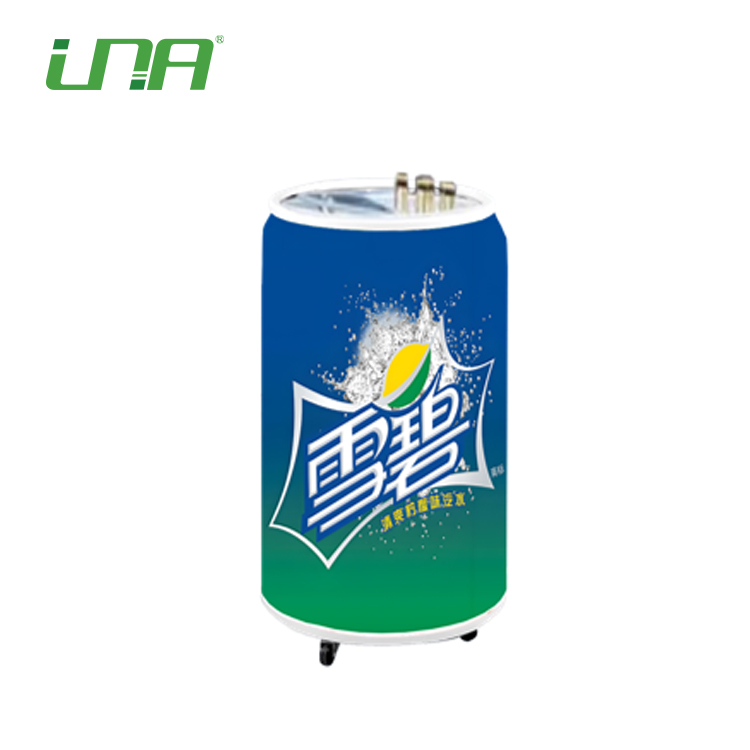 Cola Can Shape P1.86 GOB LED Video Display Screen Panel With Fridge
