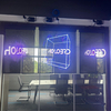 Hanging Transparent Flim Display Holographic 3D LED Poster Screen
