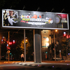 Aluminium Triangle Prisma Trivision Billboard with LED Flood Lighting