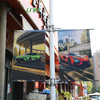 Street Lamppost Commercial Activity Column Pillar Banner Bracket