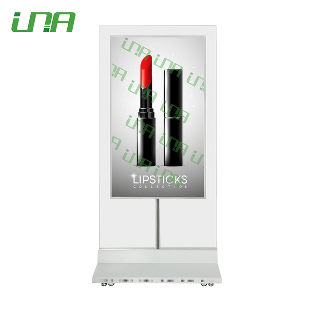 Double-Side Glass Slim Flat HD LED Screen Display