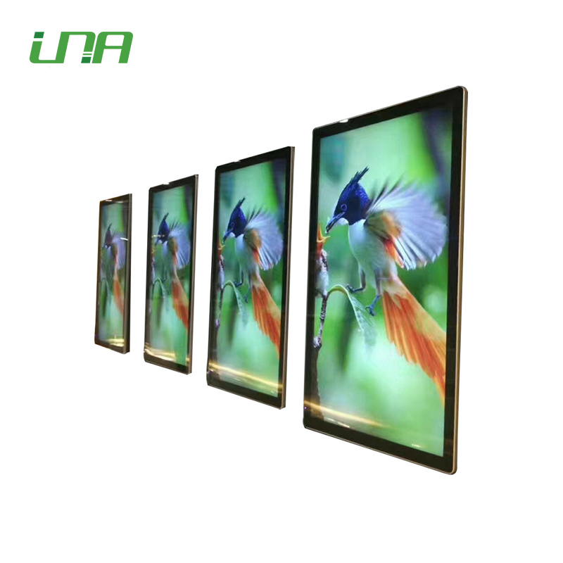 Indoor Vertical Advertising LCD Digital Screen Video Display