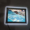 Indoor Crystal acrylic LED Light Box with backlit film
