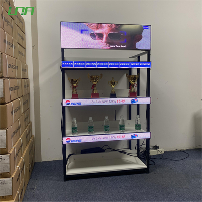 Long Strip LED Video Screen Digital Display for Store Shelf