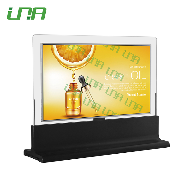 Indoor Advertising Double side Glass LCD Digital Signage