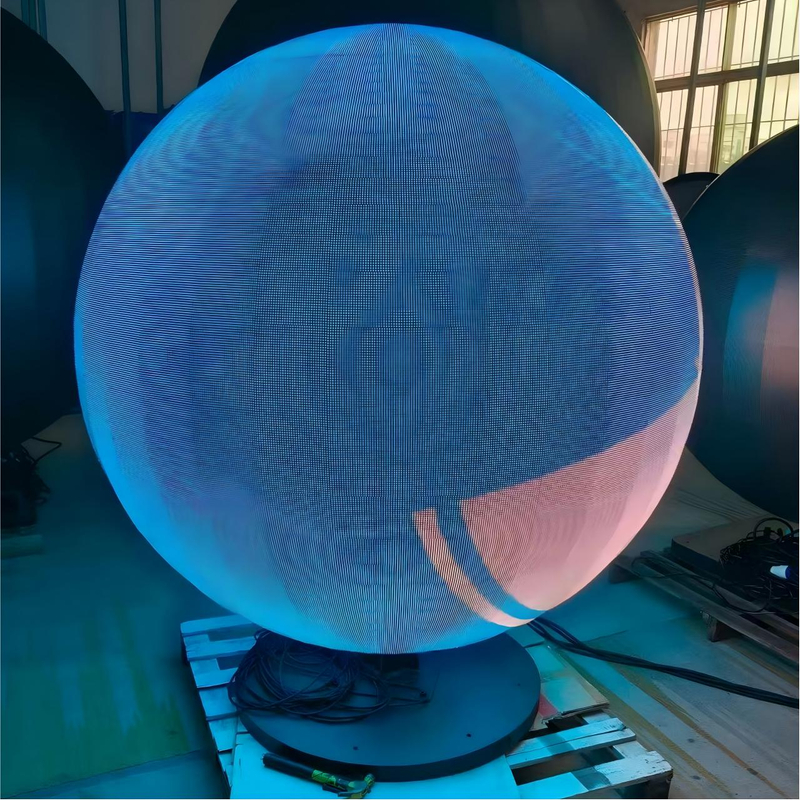 Indoor Advertising Hanging Ball-Shape LED Panel Display Video Screen