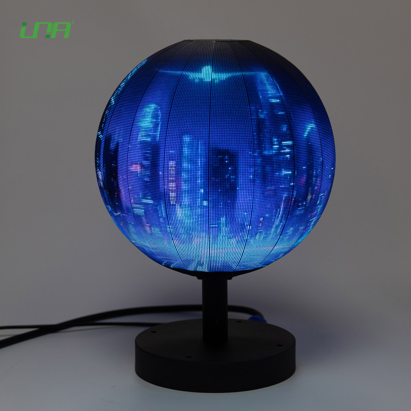 Indoor Table Standing 3D Video Display Sphere Digital LED Screen
