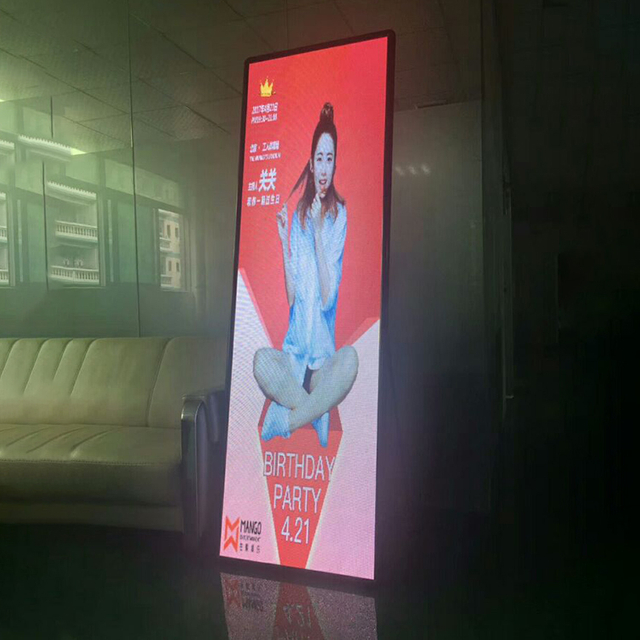 Indoor Advertising LED Video Screen Display Digital Poster