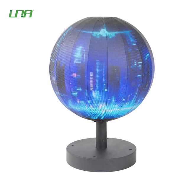Indoor Table Standing 3D Video Display Sphere Digital LED Screen