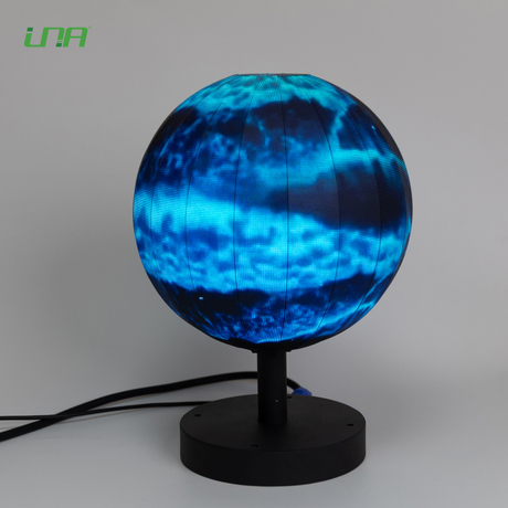 Indoor Table Standing 3D Video Display Sphere Digital LED Screen