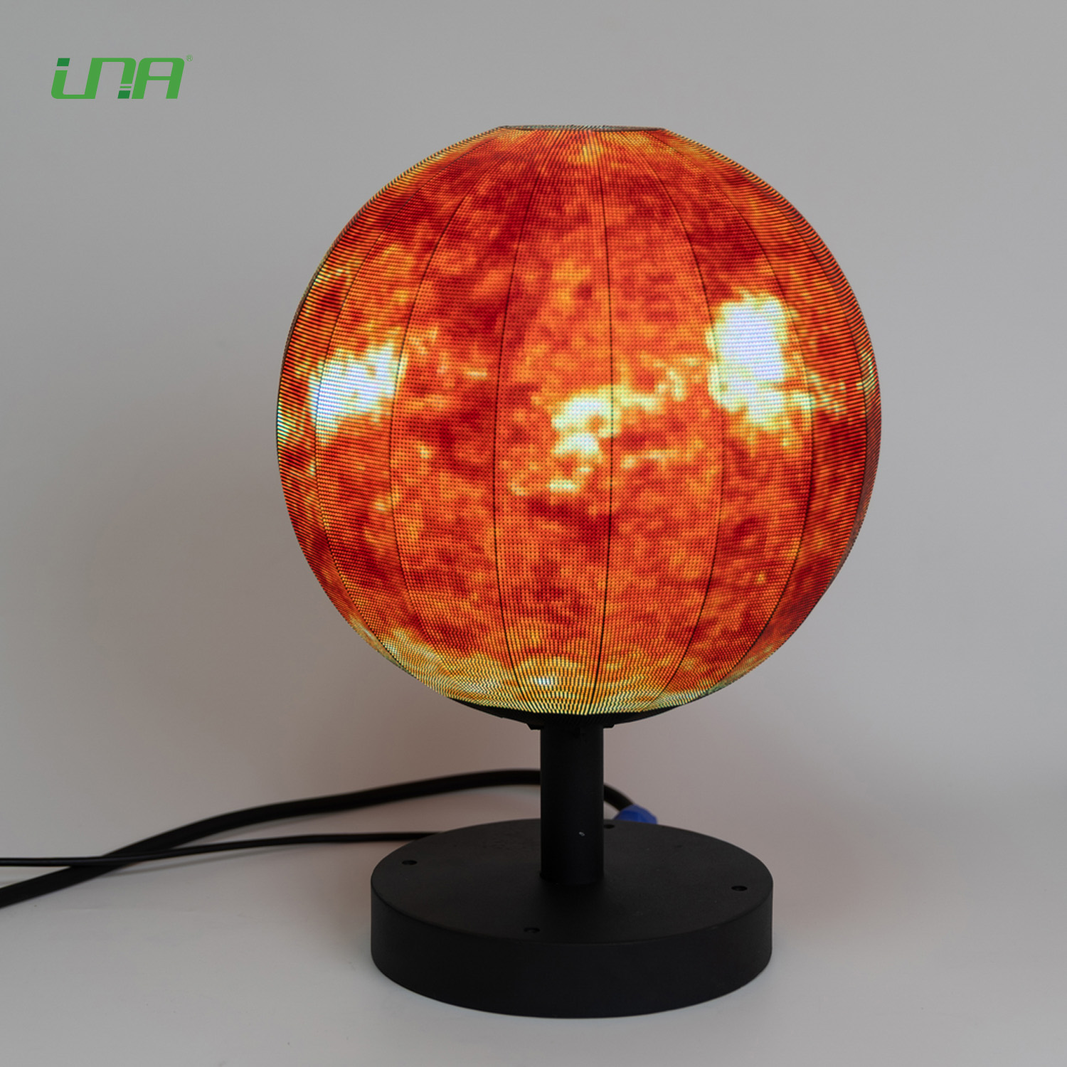 Indoor Table Standing 3D Video Display Sphere Digital LED Screen