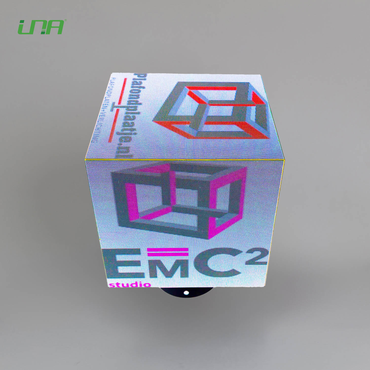 Table-Standing Cube Video Display 5-Face LED Screen for Advertising
